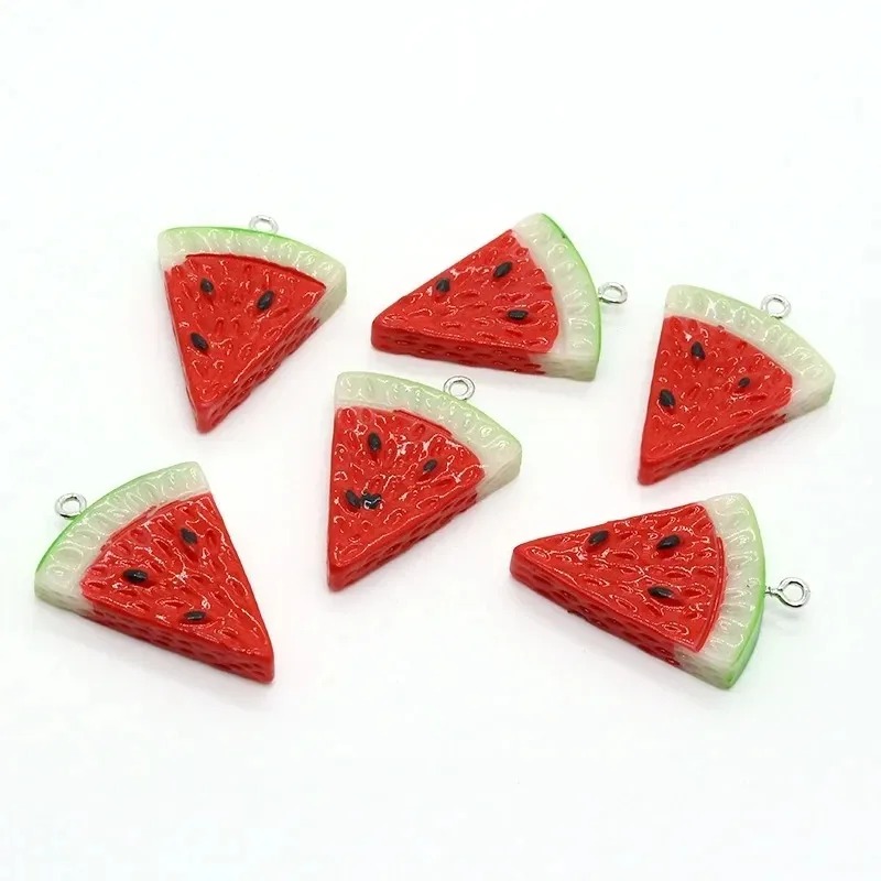 Resin Crafts Diy - Breloques triangulaires double face en résine
