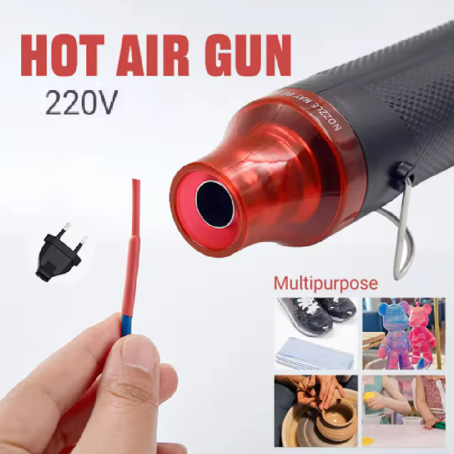 Heat Gun Small - Pistolet thermique polyvalent domestique/Tube rétractable, prise