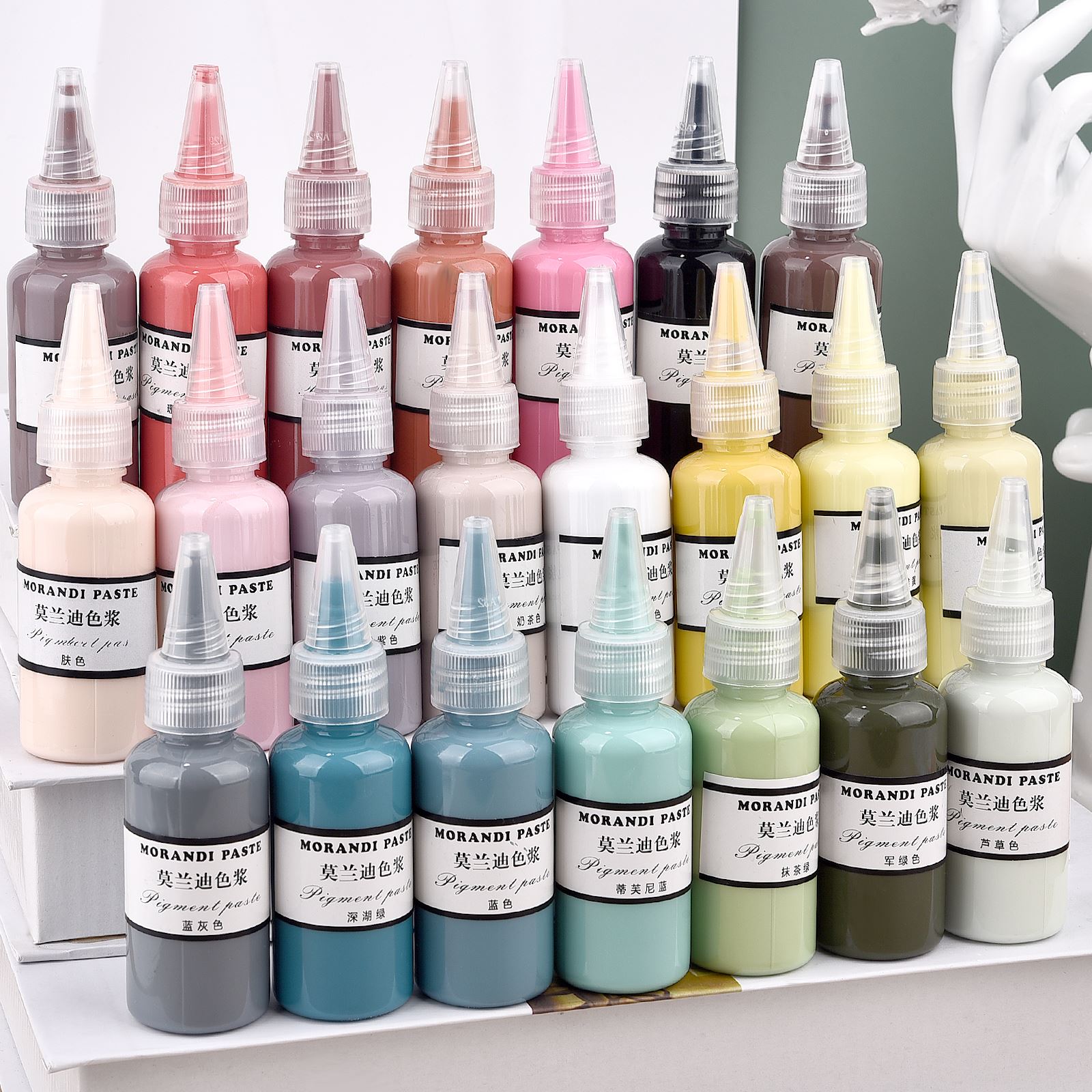 Resin Dye Alcohol - Morandi couleurs Pigments de résine liquide