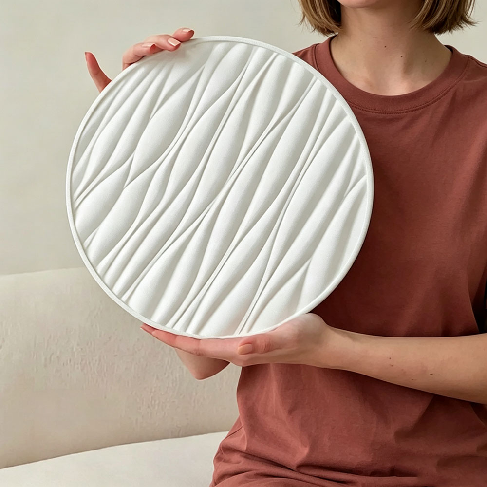 Coaster Mold Round - Grand moule rond en silicone pour