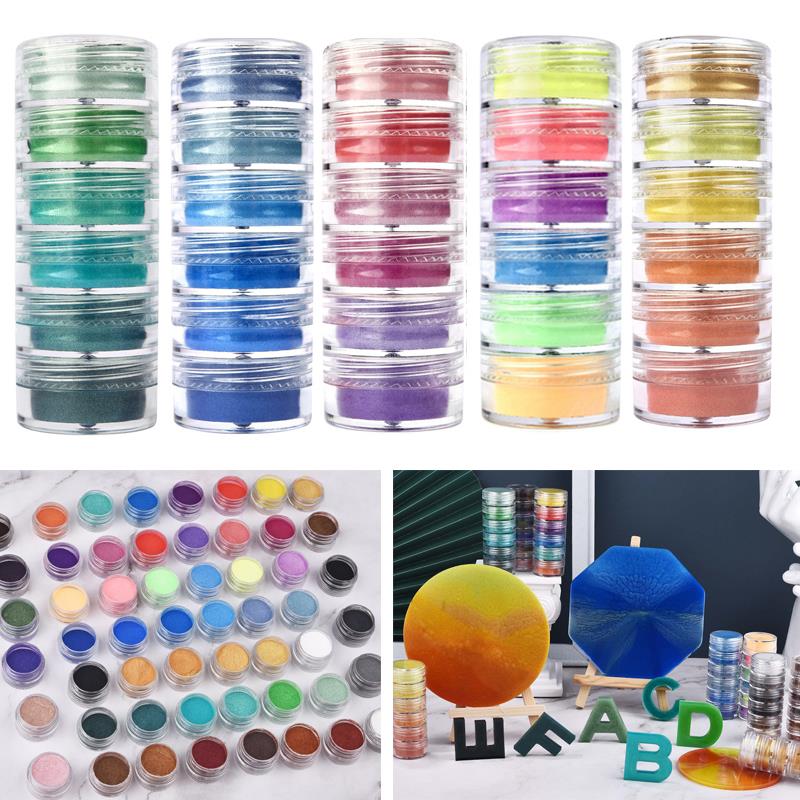 Resin Pigment Set - Poudre Nacrée de Mica Nappod pour