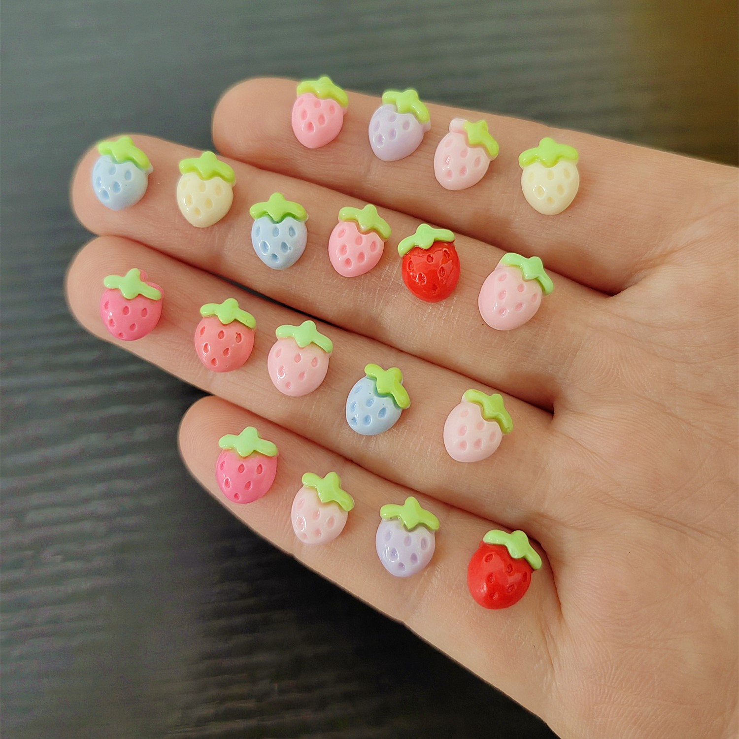 Flower Preservation Resin - 30 pièces de nouveaux ornements mignons