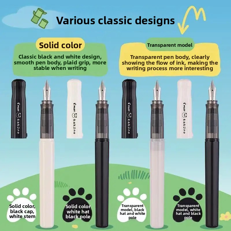Resin Pigment Set - Stylo plume Kakuno Panda édition limitée