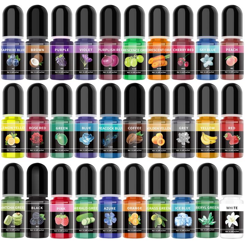 Resin Pigment Set - Pigment liquide universel de résine d'élection