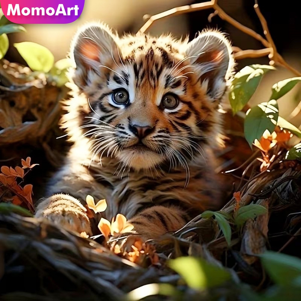 Resin Craft For Beginners - Momoart Peinture Diamant Motif Tigre pour