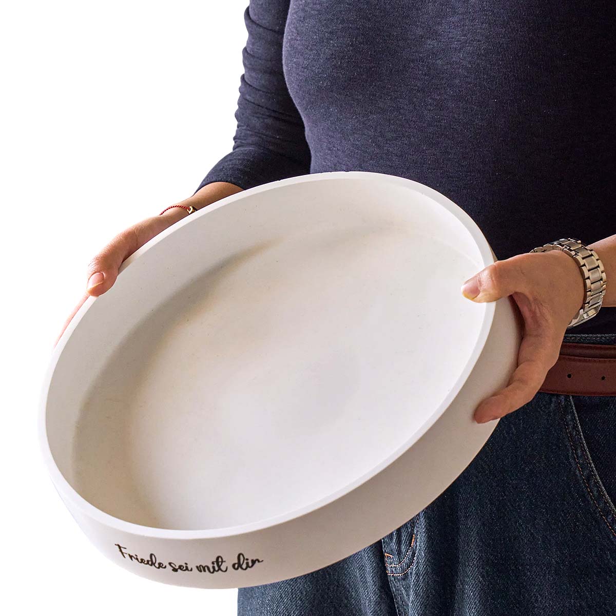 Coaster Mold Round - Bol de bougie rond en béton,