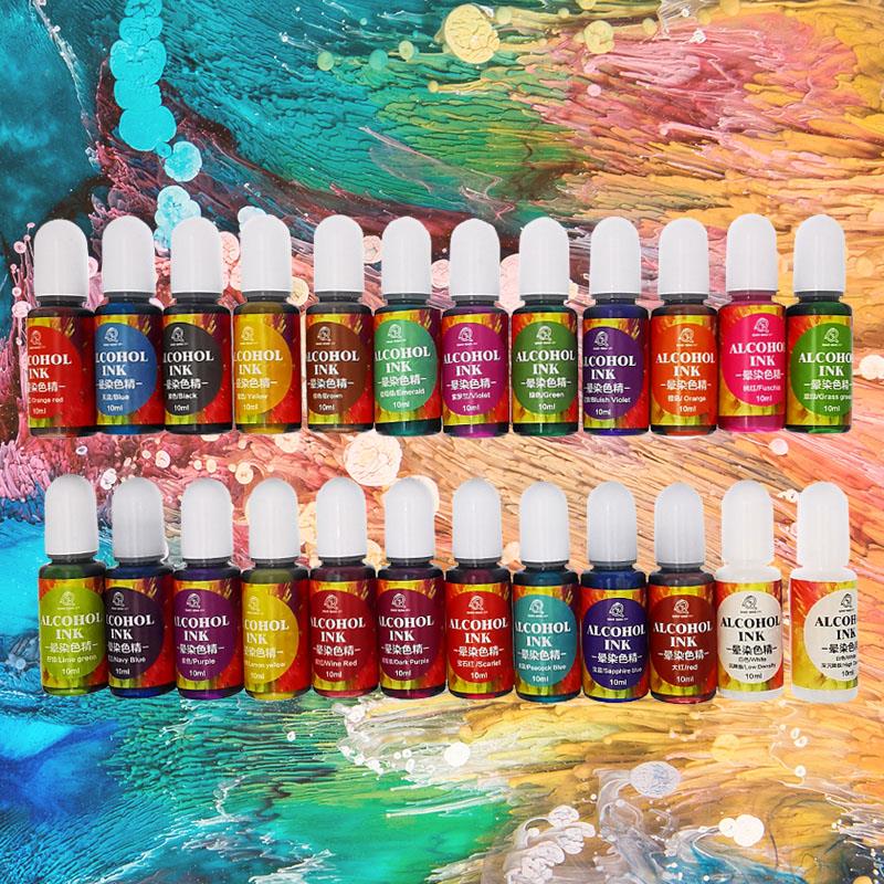 Resin Dye Alcohol - Pigment liquide d'encre d'art pour les