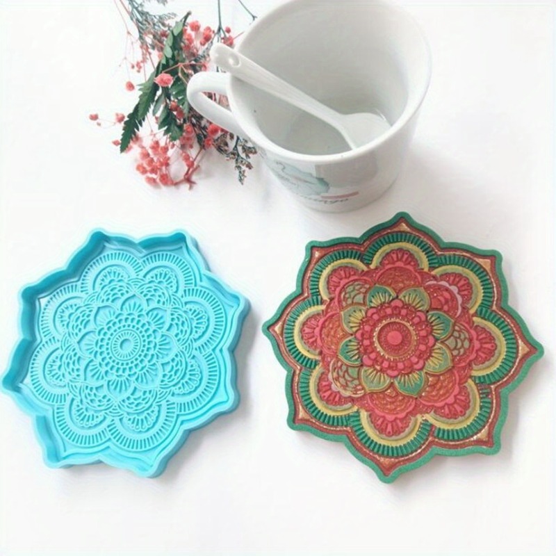 Coaster Mold Round - Moule en Silicone pour dessous de