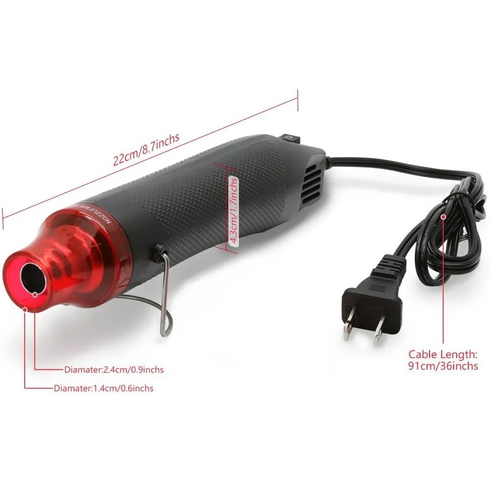 Heat Gun Small - Pistolet à air chaud portable, mini