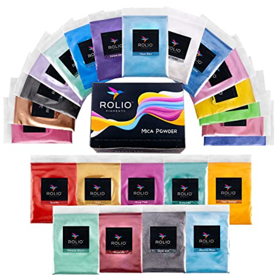 Resin Pigment Set - Ensemble de pigments colorés en poudre