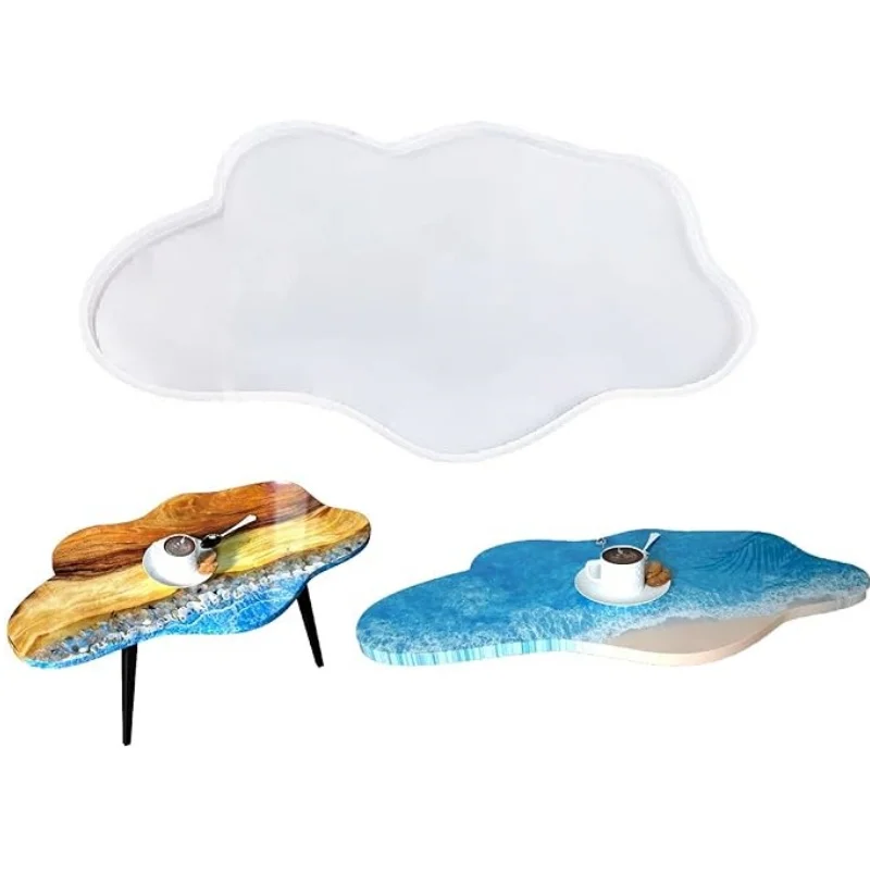 Serving Tray Mold - Grand moule de table en résine,