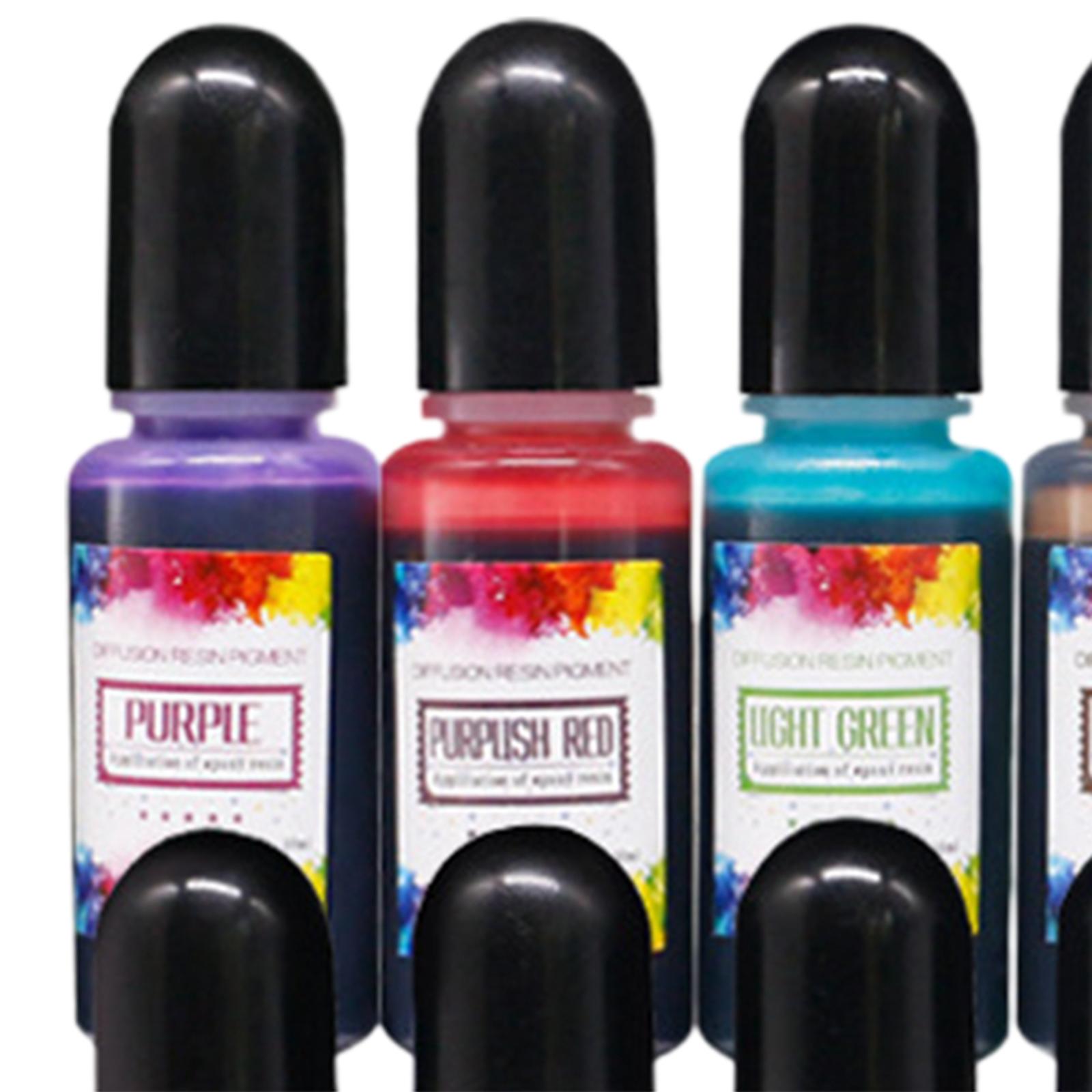 24 pièces d'encres à l'alcool, - Resin Dye Alcohol avis et prix