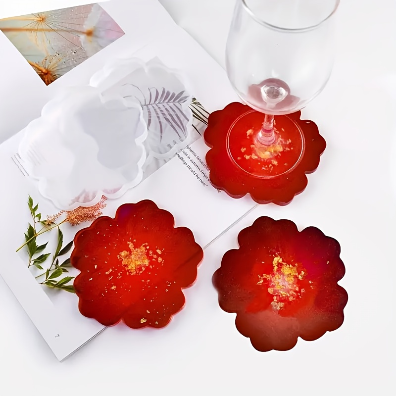 Lot de 5 moules en silicone po - Flower Preservation Resin avis et prix