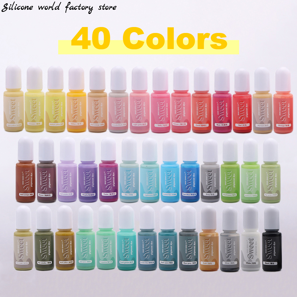 Silicone World 10ML Pigment de - Resin Dye Alcohol avis et prix