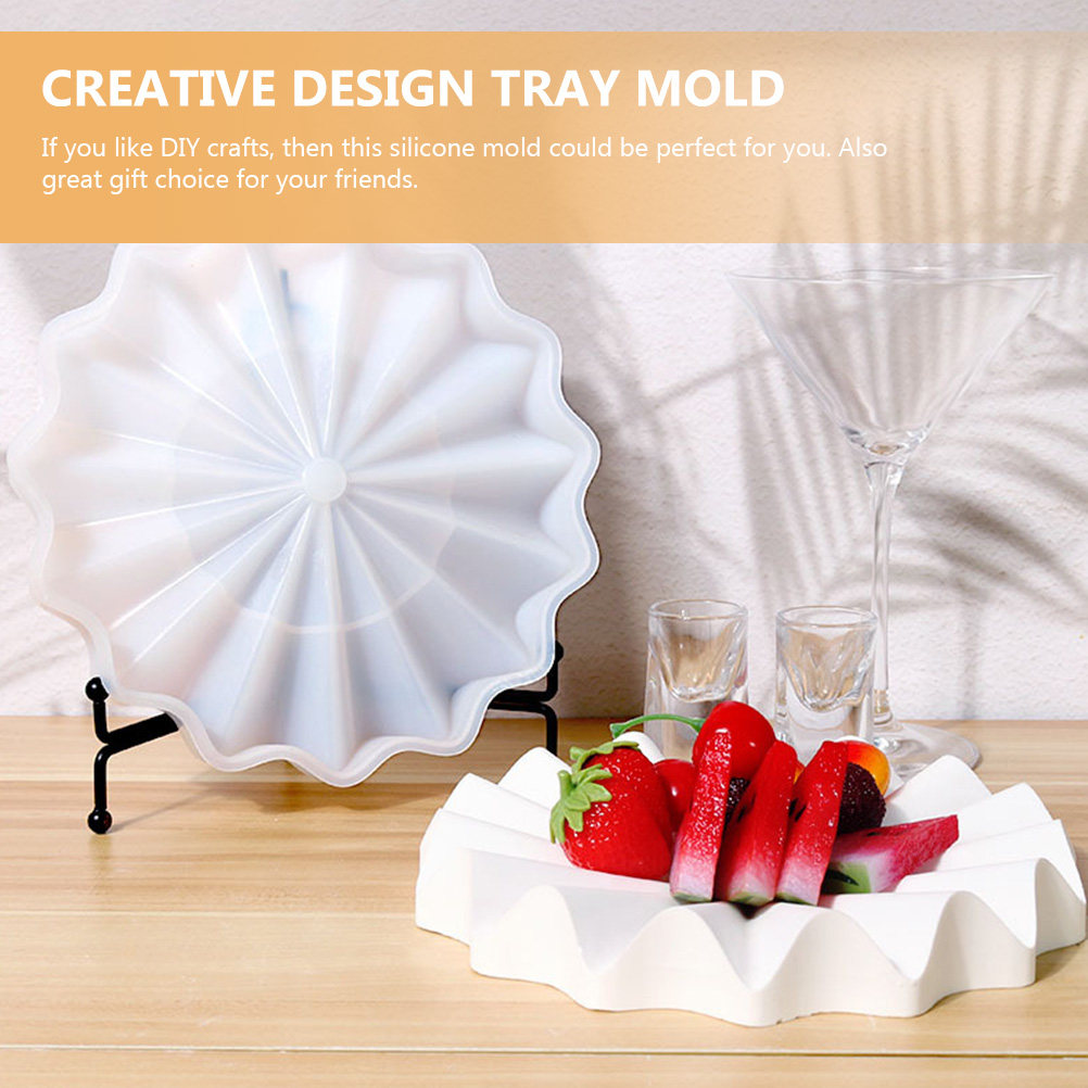 Moule en silicone flexible de  - Serving Tray Mold avis et prix