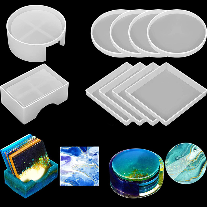 DlY – sous-verres en résine ép - Coaster Mold Round avis et prix
