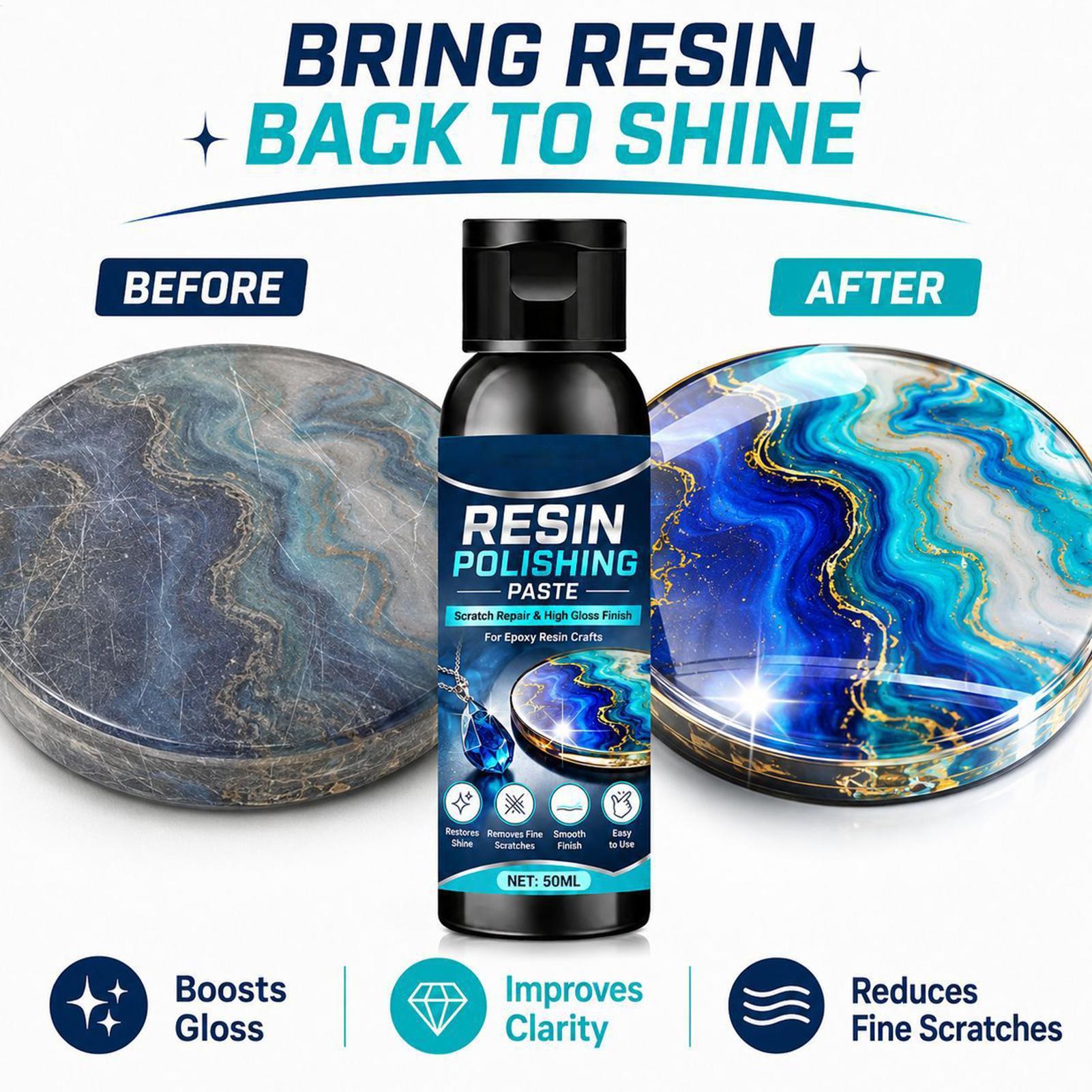 Pâte à polir la résine 50ml –  - Resin Craft Workshop avis et prix