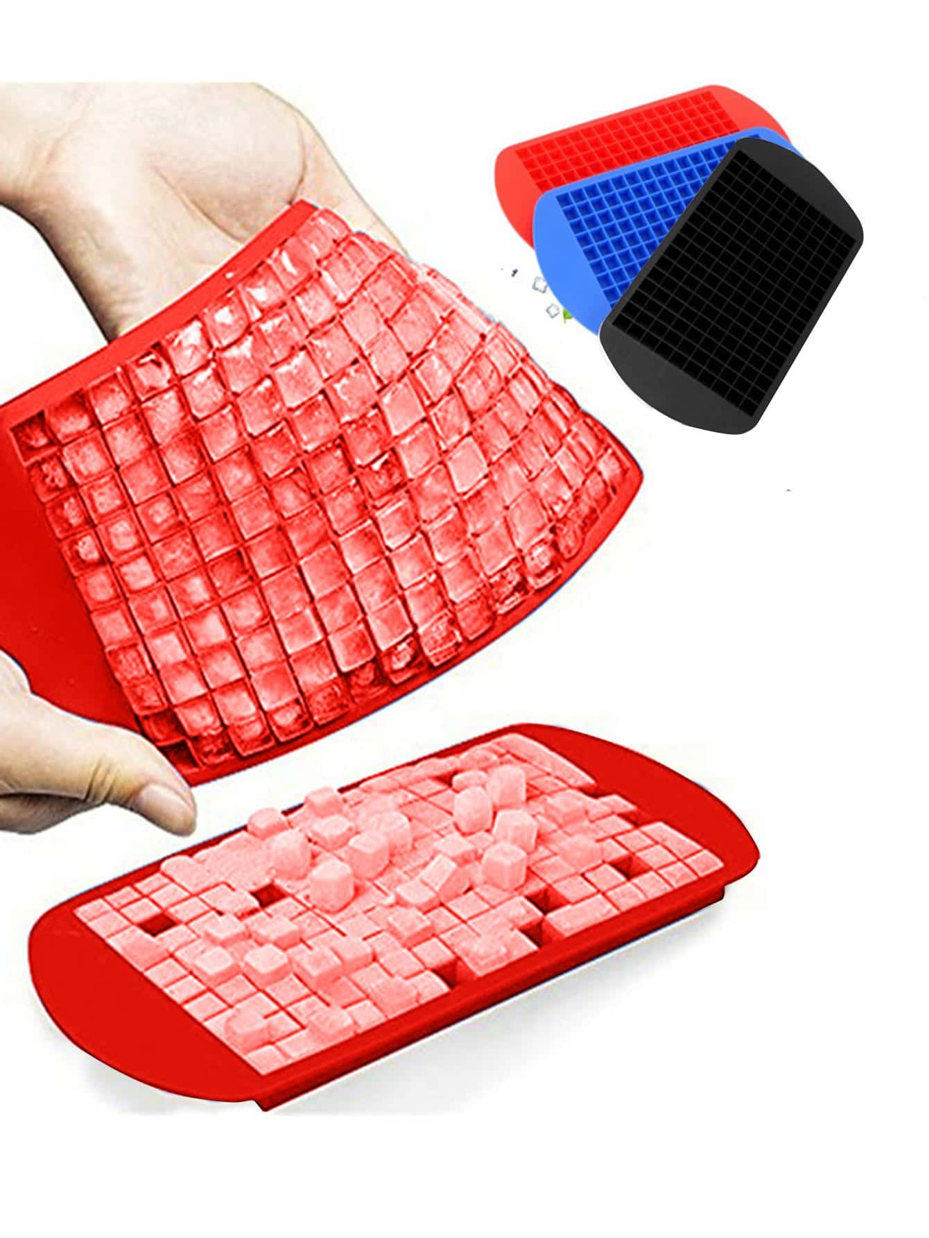 Bac à glaçons en silicone 160  - Silicone Mold Tray avis et prix