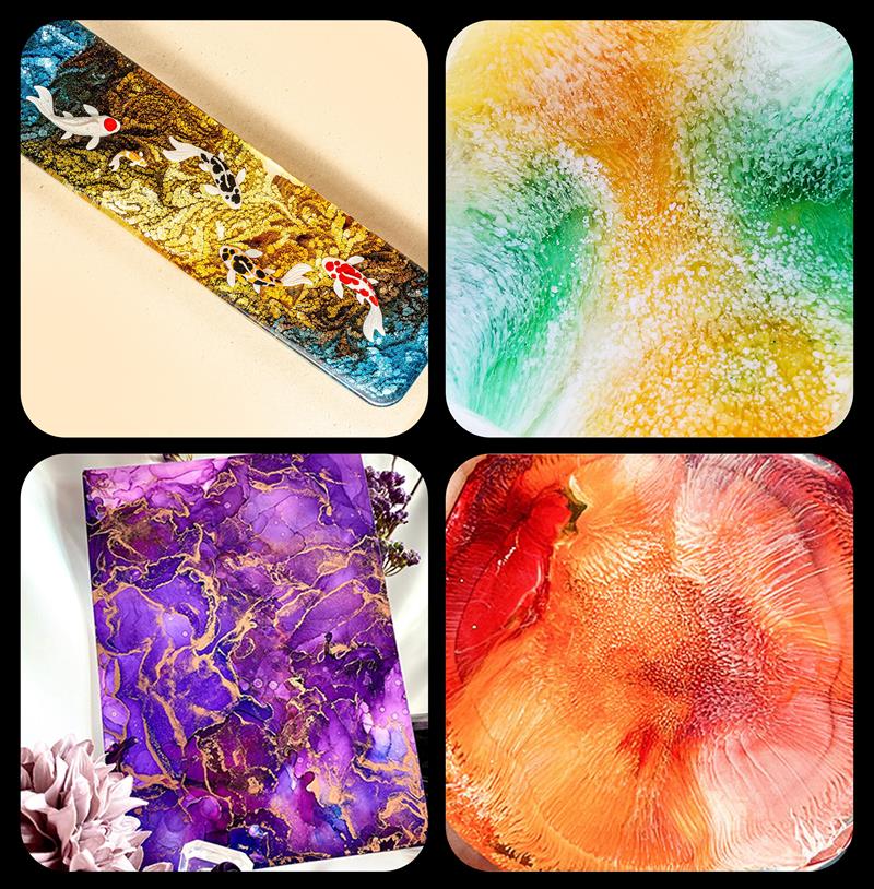 Kit de pigments en résine épox - Resin Dye Alcohol avis et prix