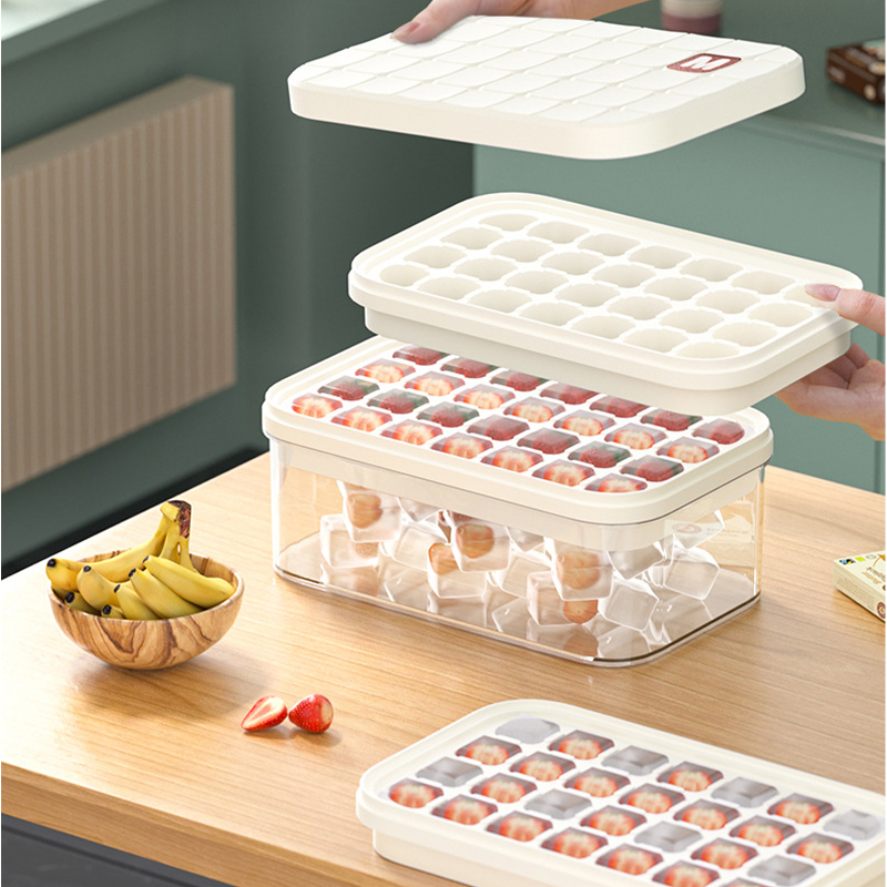 Bac à glaçons en silicone avec - Silicone Mold Tray avis et prix