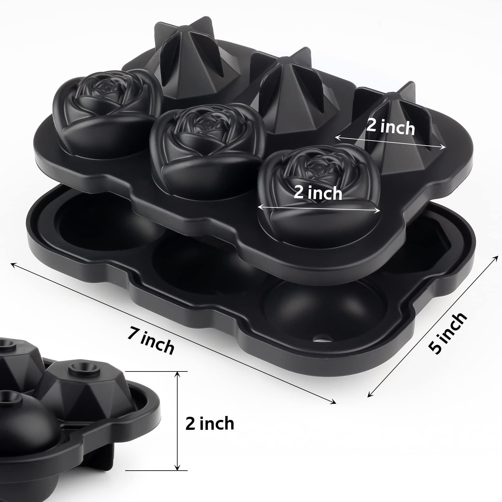 Moule à glaçons en silicone de - Silicone Mold Tray avis et prix