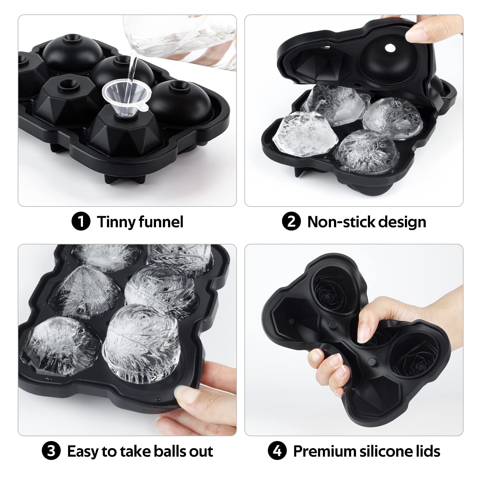 Moule à glaçons en silicone de - Silicone Mold Tray avis et prix