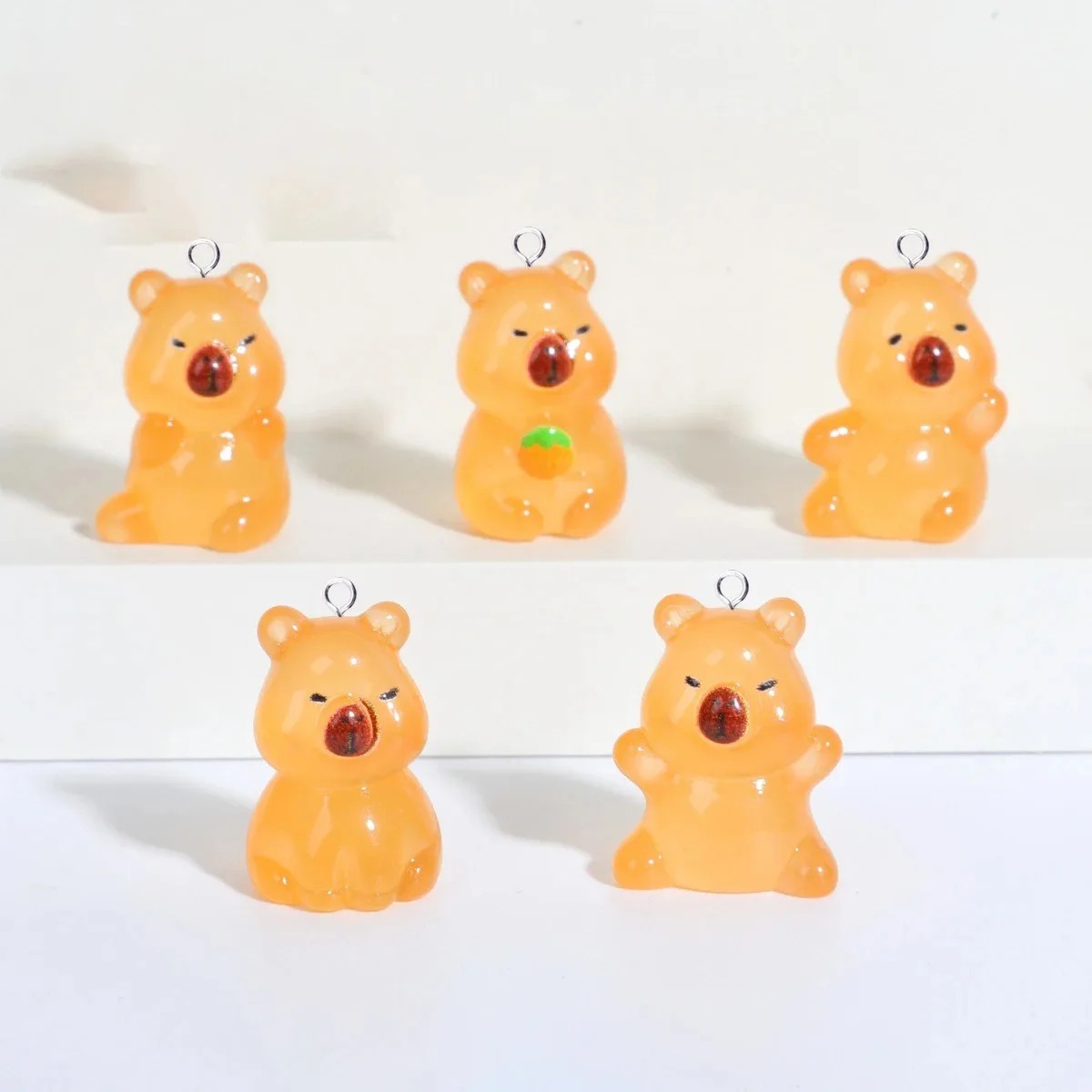 10 Breloques en résine plates  - Resin Craft Supplies avis et prix