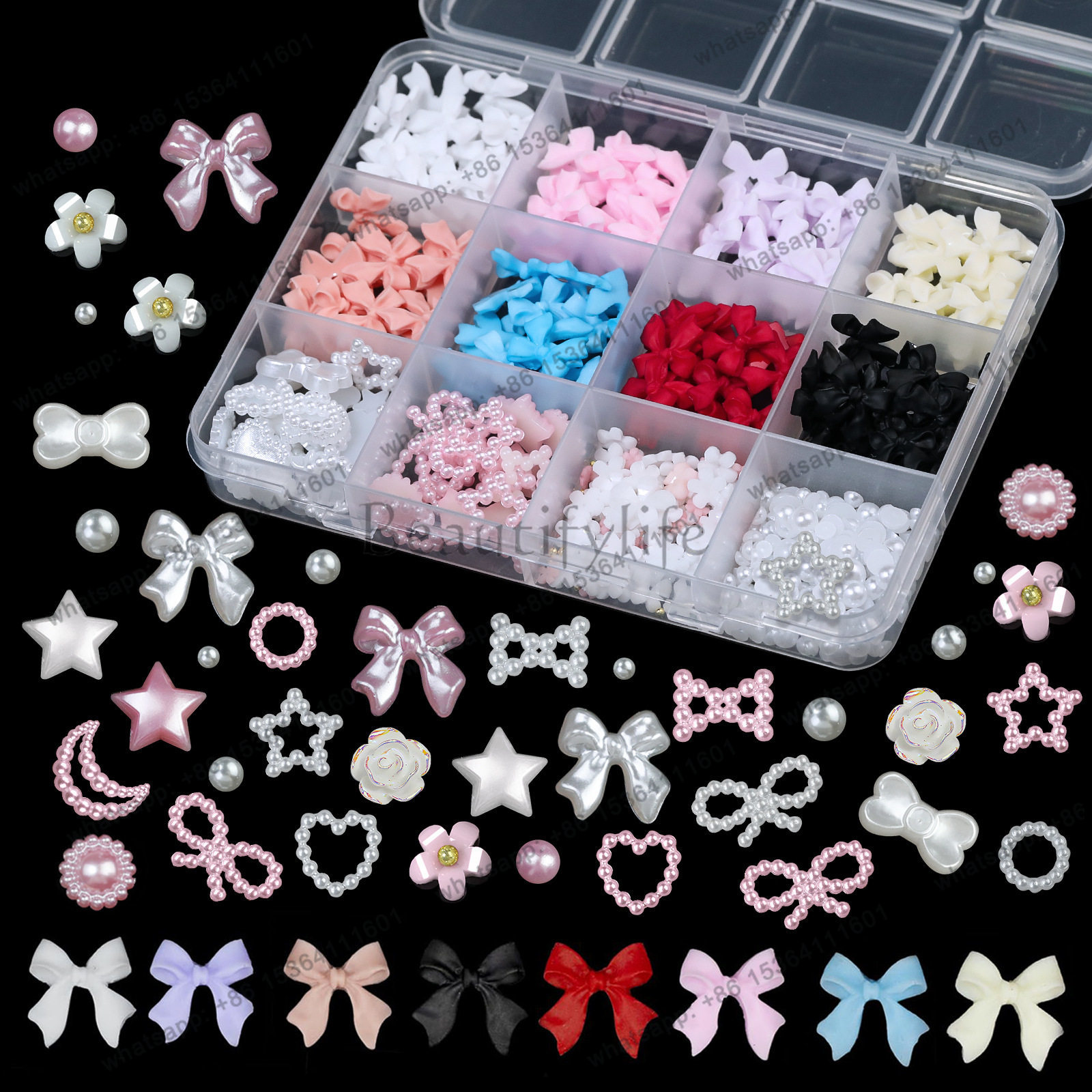 Kit de bijoux pour nail art pa - Resin Jewelry Kit avis et prix