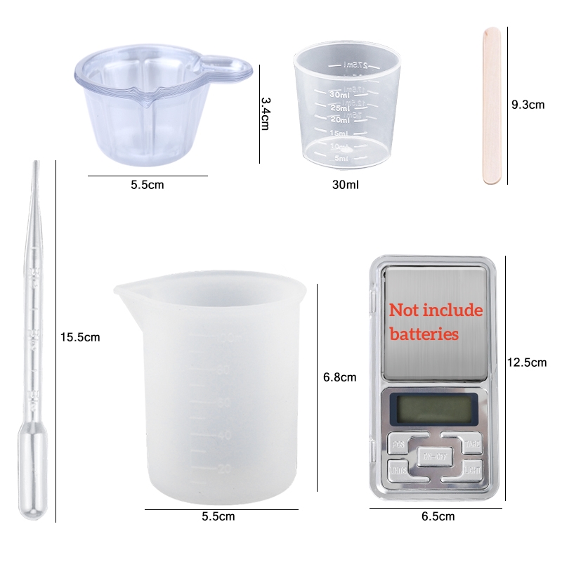 Kit de résine époxy cristallin - Mixing Cup Silicone avis et prix
