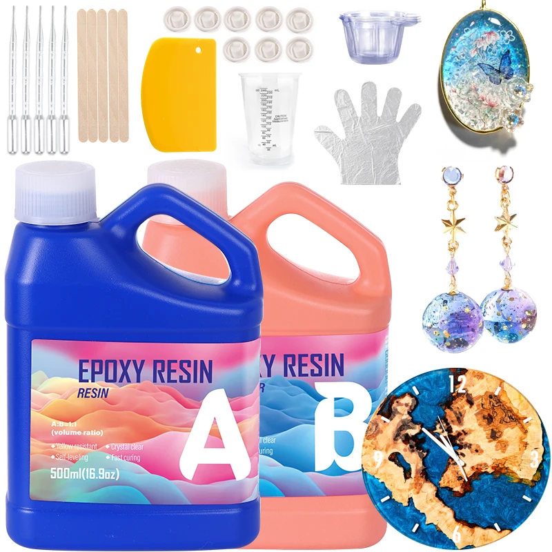 Kit de résine époxy facile à m - Epoxy Uv Resin Kit avis et prix
