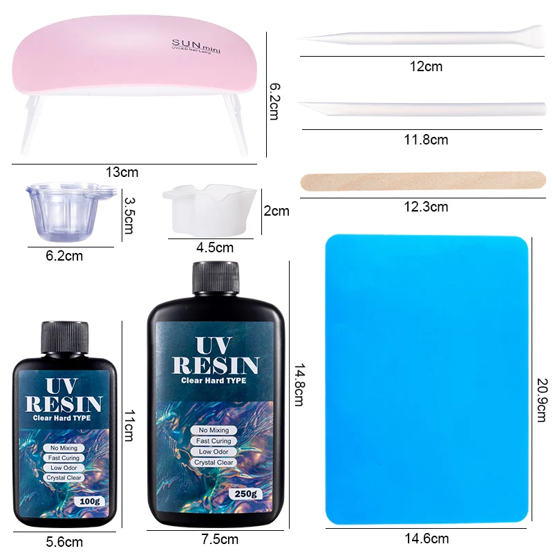 Kit de colle en résine UV dure - Epoxy Uv Resin Kit avis et prix