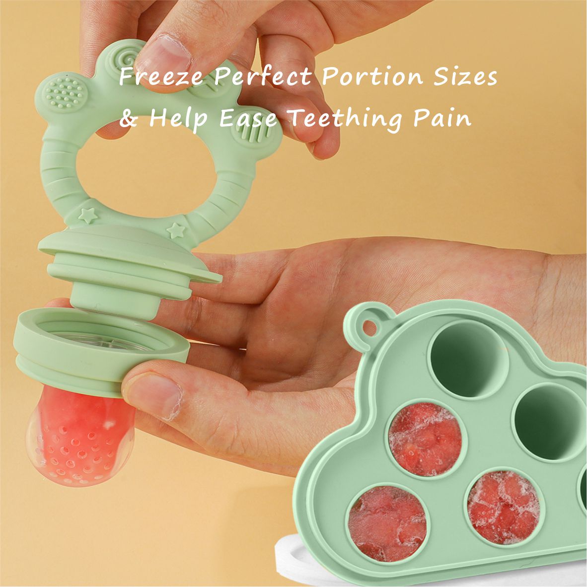 Alimentateur de fruits pour bé - Silicone Mold Tray avis et prix