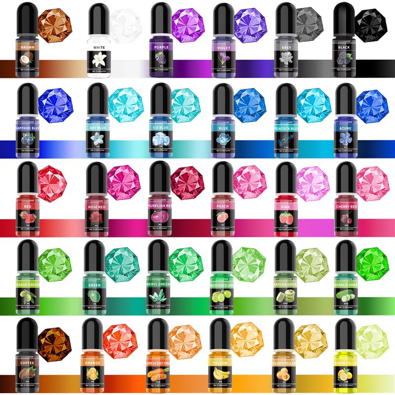 Pigment liquide universel de r - Resin Pigment Set avis et prix