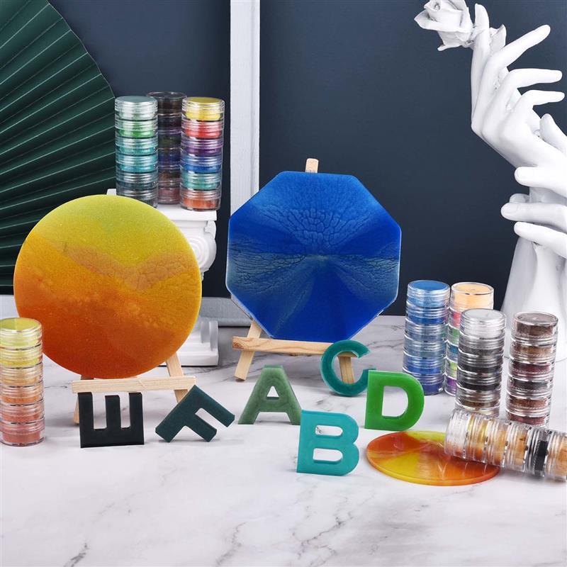 6 couleurs/ensemble perle poud - Resin Pigment Set avis et prix