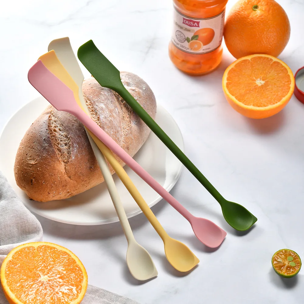 Spatule à confiture double têt - Mixing Cup Silicone avis et prix