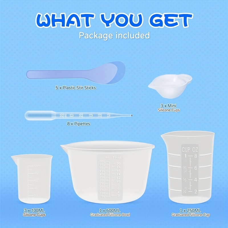 Gobelets de mélange en silicon - Mixing Cup Silicone avis et prix