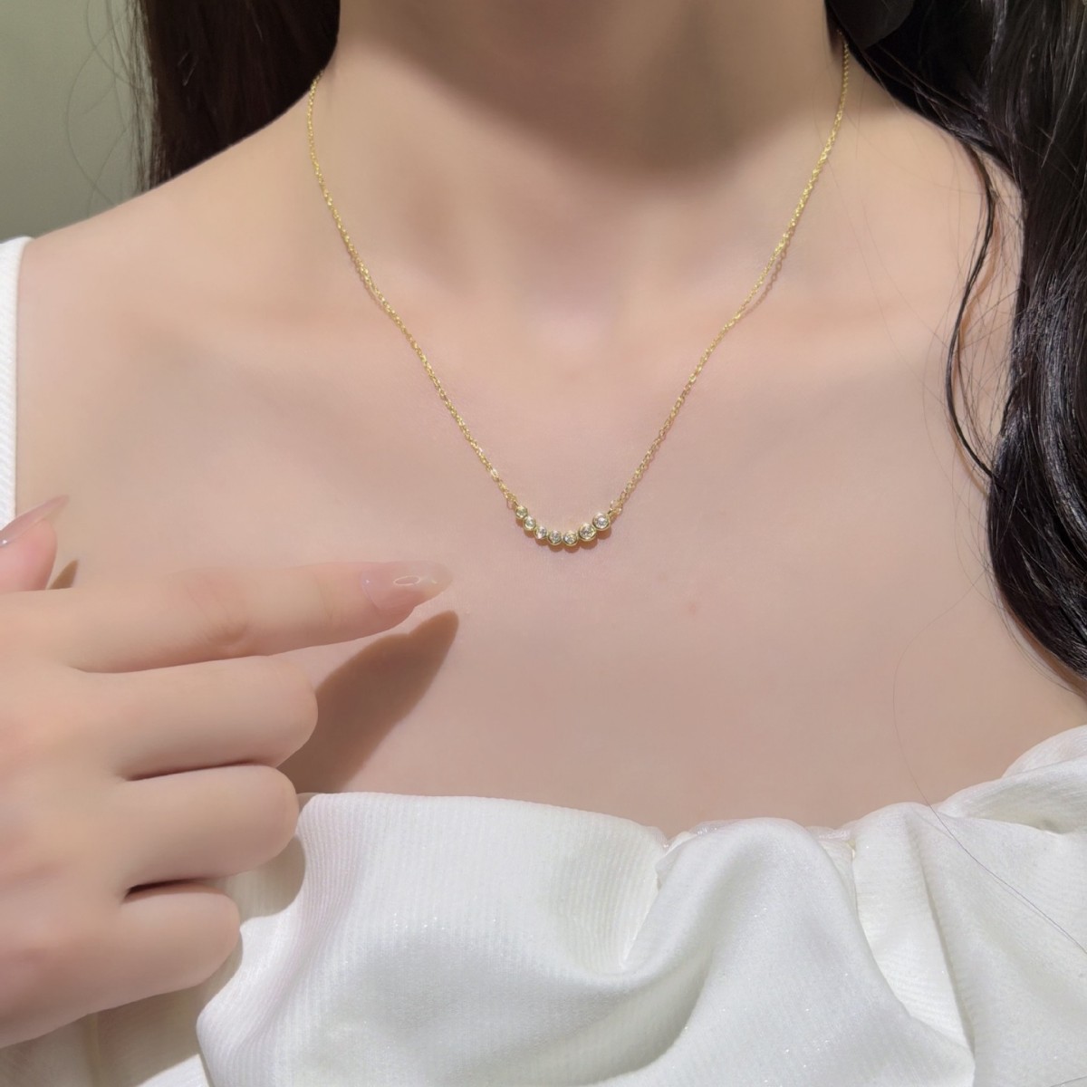 MOVESKI Collier pendentif sour - Bezels Set Pendant avis et prix