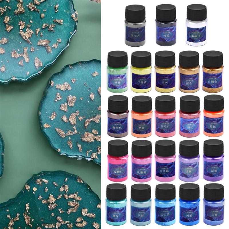 Ensemble de pigments en poudre - Resin Pigment Set avis et prix