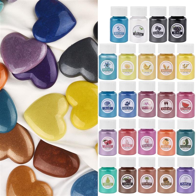 Ensemble de pigments en poudre - Resin Pigment Set avis et prix