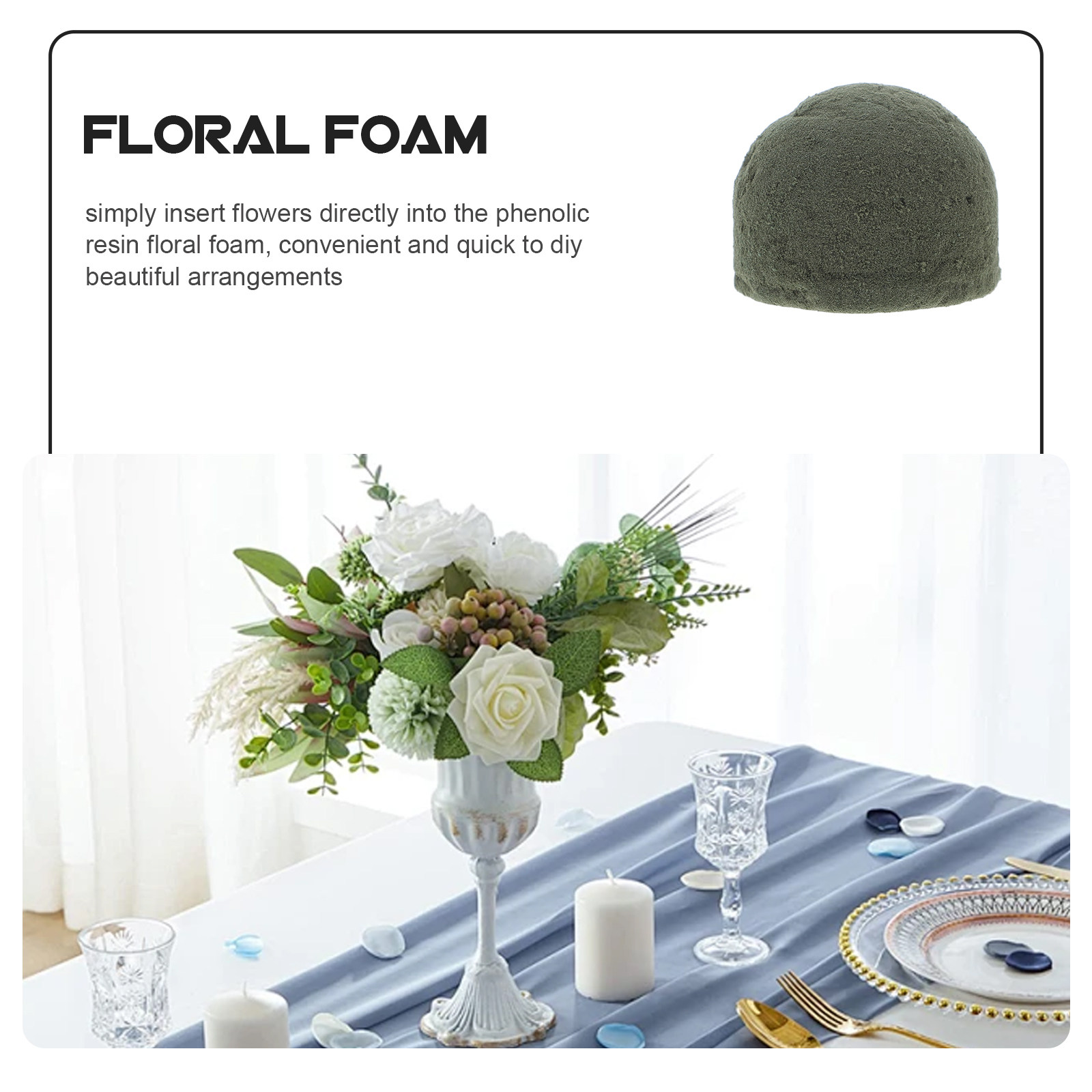 Demi-boules de mousse florale  - Resin Craft Projects avis et prix