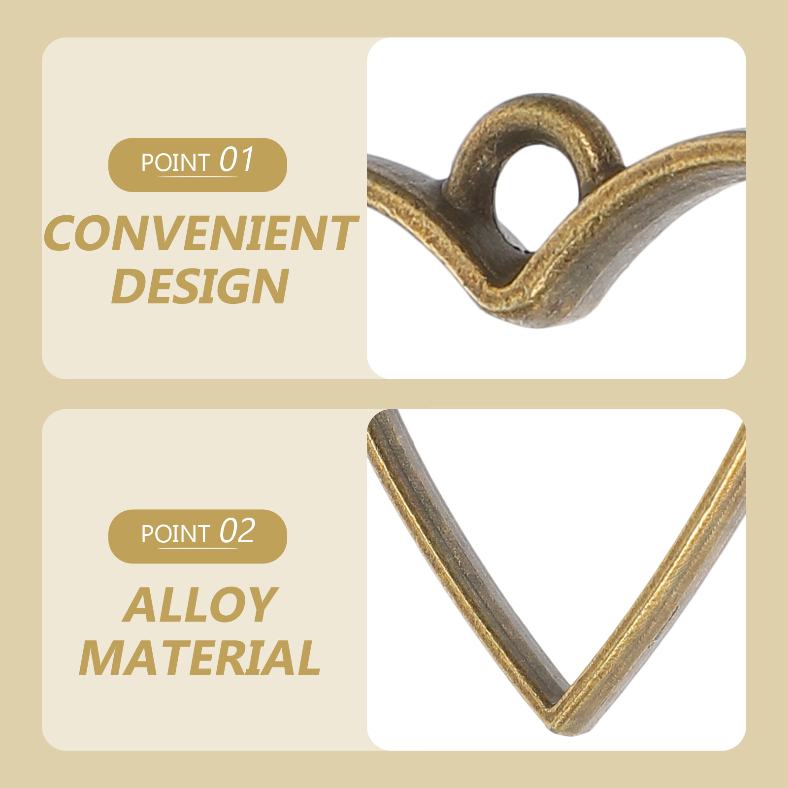50 pièces de montures de bijou - Bezels Set Pendant avis et prix