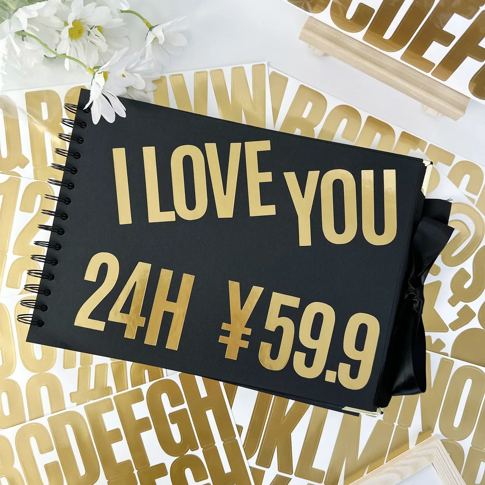 100 pièces 6 feuilles or lettr - Gold Foil Flakes avis et prix