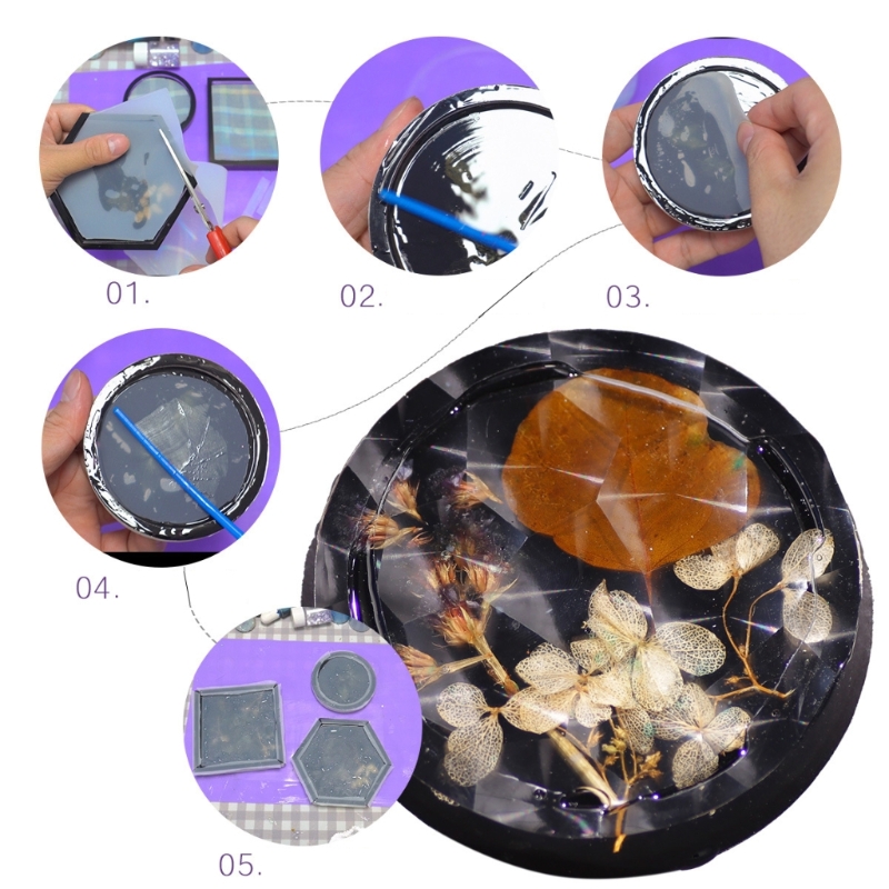 Incrustation de silicone holog - Resin Ocean Wave Mold avis et prix