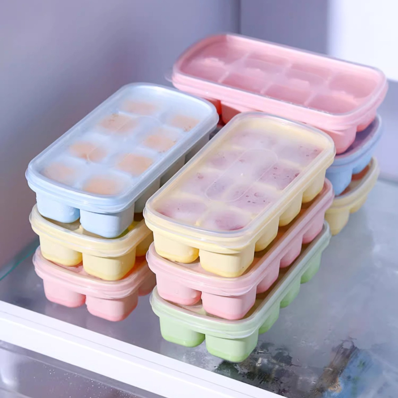 Plateaux à glaçons à 8 grilles - Silicone Mold Tray avis et prix