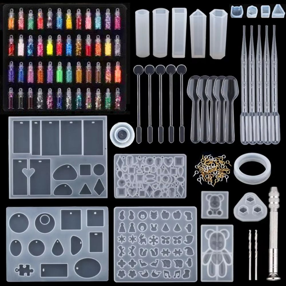 Kits de moules en résine époxy - Resin Jewelry Kit avis et prix