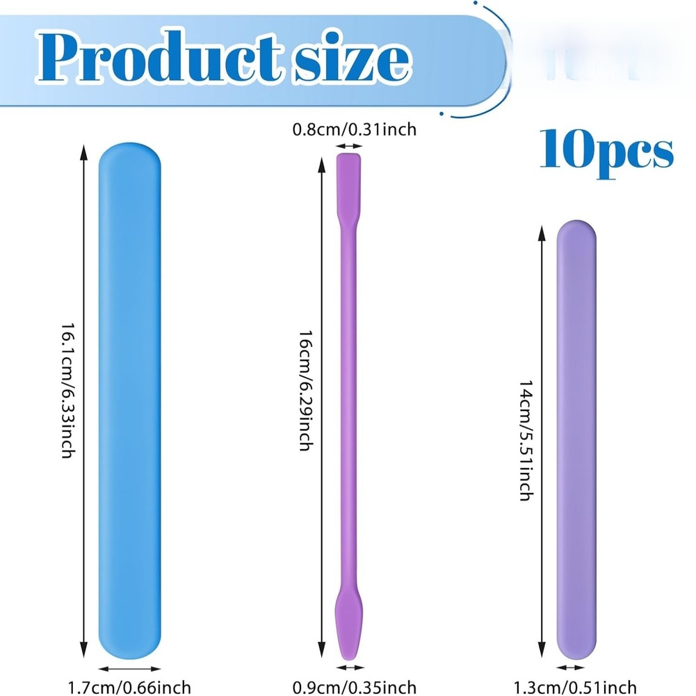 Ensemble de 10 spatules en sil - Resin Craft Workshop avis et prix