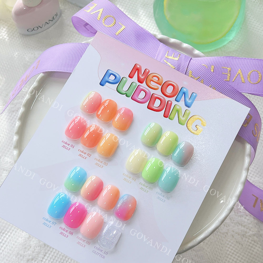 Printemps été 10 pièces Gel cr - Resin Glitter Pack avis et prix